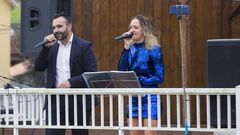 Miguel y Noelia, como d�o DeFesta