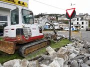 Las obras comenzaron hace dos semanas en A Misericordia. 