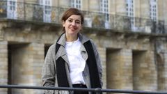 Marta Lois es la portavoz de Compostela Aberta 