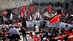 Concentraci�n en Santiago