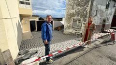 El concejal de Obras y la alcaldesa supervisaron recientemente los trabajos