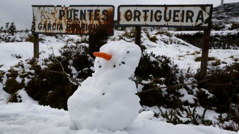 Nieve en O Caxado