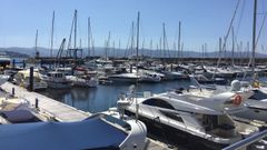 Puerto deportivo Juan Carlos I, en Sanxenxo