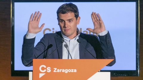 Albert Rivera, presidente de Ciudadanos