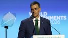 El presidente del Gobierno, Pedro S�nchez, este martes en la Cumbre Mundial de Gobiernos, en Dub�i.
