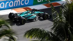 Carrera al Sprint del GP de Miami de F�rmula 1.Fernando Alonso durante la carrera al Sprint del GP de Miami de F�rmula 1