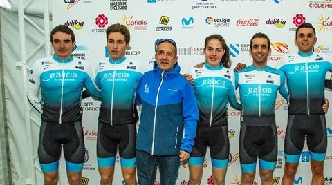 Sande marc� a varias generaciones de ciclistas gallegos