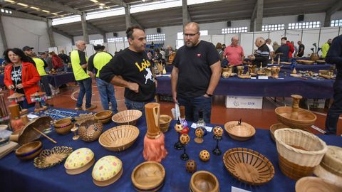Encontro Internacional de Torneiros da Madeira, en Xermade, en su pasada edición.