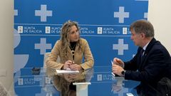 La delegada territorial de la Xunta se reuni� con el gerente de Exponav