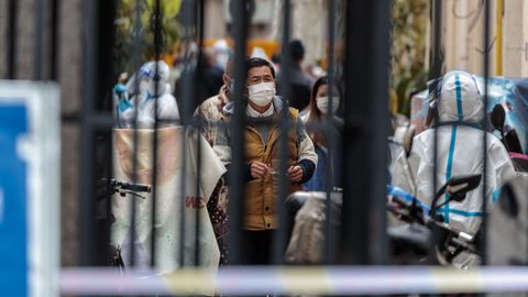 Los habitantes de la ciudad de Shanghai est�n sometidos a una nueva cuarentena