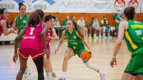 Una acci�n ofensiva del Arxil en la victoria ante el Lleida de este s�bado