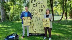 Carlos Ter�n y Patricia de Andr�s presentaron la ruta de pinchos de la Feira do Vi�o de Valdeorras.