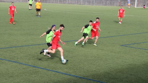 Imagen de archivo de un partido correspondiente a un torneo solidario disputado en Vista Alegre.