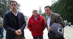 Besteiro y Formoso, en Mux�a, en una imagen de archivo