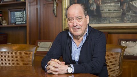 Luciano Calvo Pumpido, presidente del Berganti�os FC.