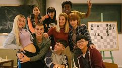 Alumnos y profe de la pel�cula �Menudas piezas�, de Nacho G. Velilla.