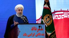 El presidente iran�, Has�n Rohan�