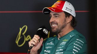 Fernando Alonso, durante la rueda de prensa previa al Gran Premio de Montmel�.