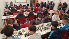 Una de las jornadas de los campeonatos provinciales de ajedrez