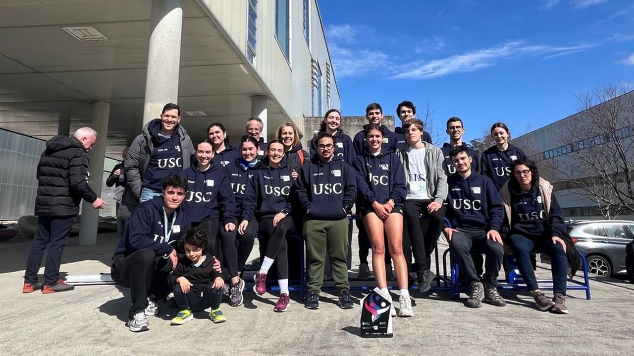 Oro para la USC en el campeonato universitario de orientación