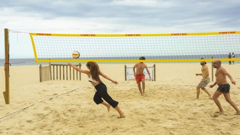 La playa de Razo, en Carballo