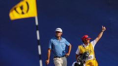 Suber, durante la primera jornada del Open Brit�nico