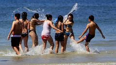 Galicia disfruta del buen tiempo
