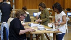 Recuento del voto emigrante, en el 2016