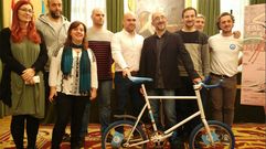 Un momento de la presentaci�n de la nueva edici�n de �30 d�as en bici�