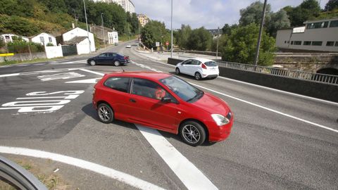 San Eufrasio/Paseo do Rato. Mucho tráfico de ida y vuelta del HULA