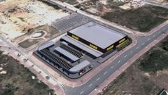 Recreaci�n del Gadis que se instalar� en Costa Mi�o.