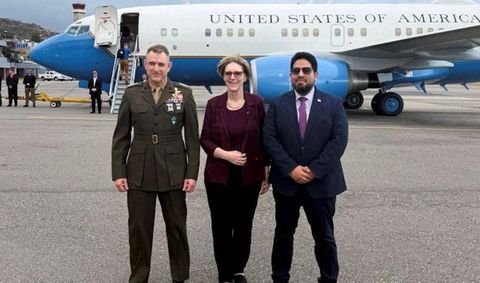 Comandante del Comando Sur de Estados Unidos, Francis L. Donovan�fue recibido en Caracas