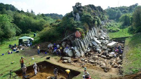 Fotografa de las canteras de Stonehenge.