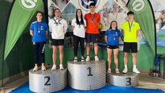 La ourensana Eva Feijoo se proclam� campeona gallega de 200 metros nataci�n con obst�culos en el campeonato auton�mico de salvamento y socorrismo en aguas cerradas.