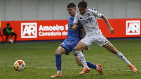Duelo entre Adri Guerrero y un madridista.