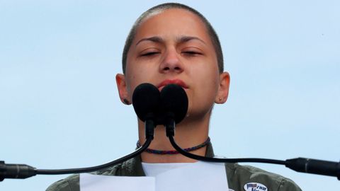 El desgarrador silencio de Emma Gonz�lez