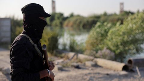 Un soldado sirio en la localidad de Deir Zur.