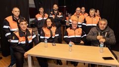 Por su importante labor, tambi�n formativa, fue reconocida Protecci�n Civil de Mux�a desde el colegio Vilarmide-Eduardo Noya. Imagen de archivo