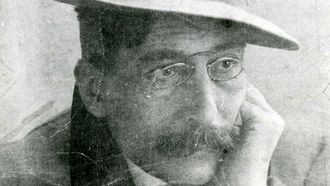Enrique Labarta Pose faleceu en accidente ferroviario no 1925