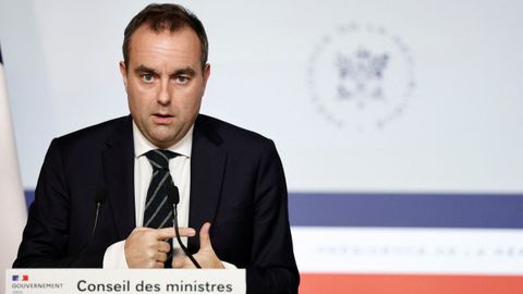 El primer ministro franc�s, Sebastien Lecornu