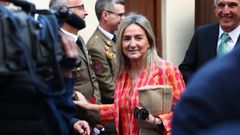 La ministra de Eduaci&oacute;n, Milagro Tol&oacute;n, el pasado 1 de mayo en Toledo.