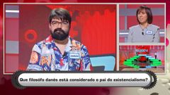 Adri�n Blanco enfront�ndose � decisiva pregunta nos chanzos do �Atr�pame se podes�
