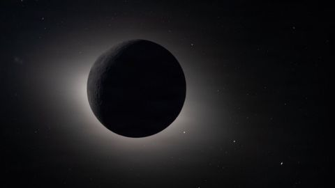 Un eclipse capturado por las c�maras de la nave espacial Artemis II en abril del 2026