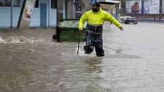 La primera ciclog�nesis del oto�o inunda Galicia