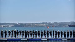 Las im�genes del campeonato de Espa�a de Triatl�n en A Coru�a