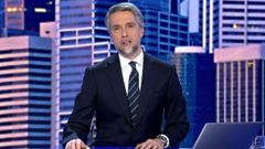 Carlos Franganillo, en su debut en �Informativos Telecinco�