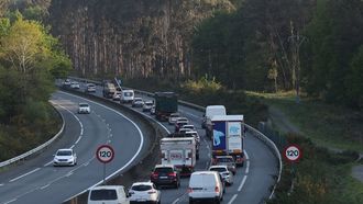 Imagen de archivo de otro accidente en la AP-9