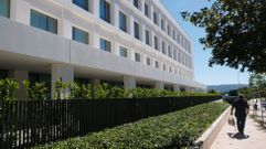 Residencia de mayores de O Bert�n, en una foto reciente.