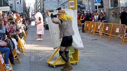 Desfile de Carnaval en Pontevedra