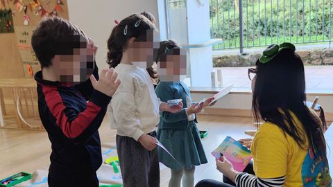 Durante la actividad los peque�os disfrutaron de diferentes actividades